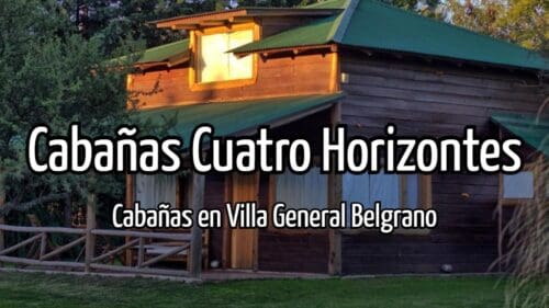 cabanas cuatro horizontes